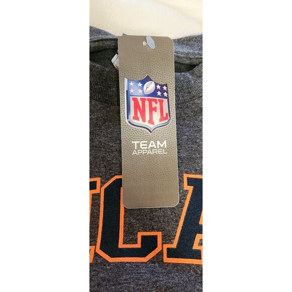 Chicago Bears NFL Team Apparel Mens Medium Graphic Short Sleeve T-Shirt Gray NWT - Picture 6 of 8